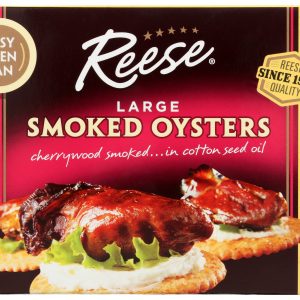 Reese Large Smoked Oysters - 3.7 oz